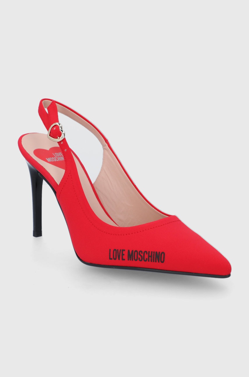 

Туфлі Love Moschino колір червоний