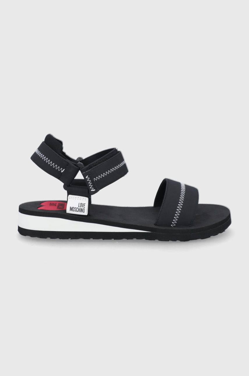 Love Moschino sandale femei, culoarea negru Answear 2023-06-04
