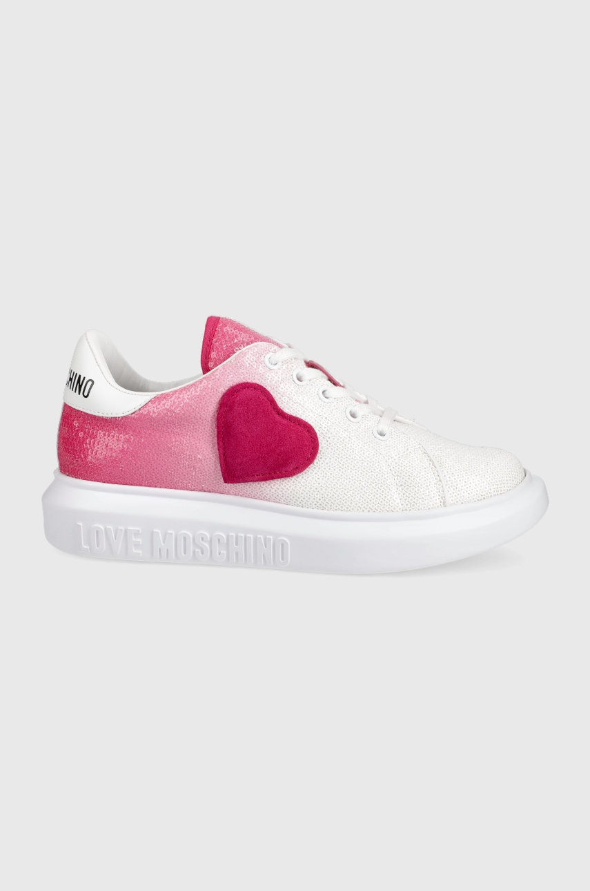 

Черевики Love Moschino колір білий