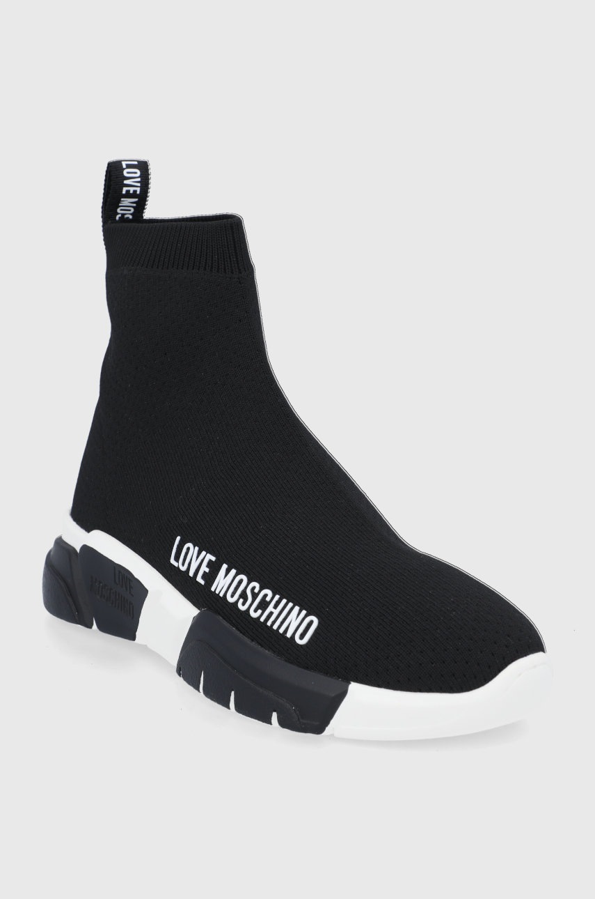 

Ботинки Love Moschino цвет чёрный