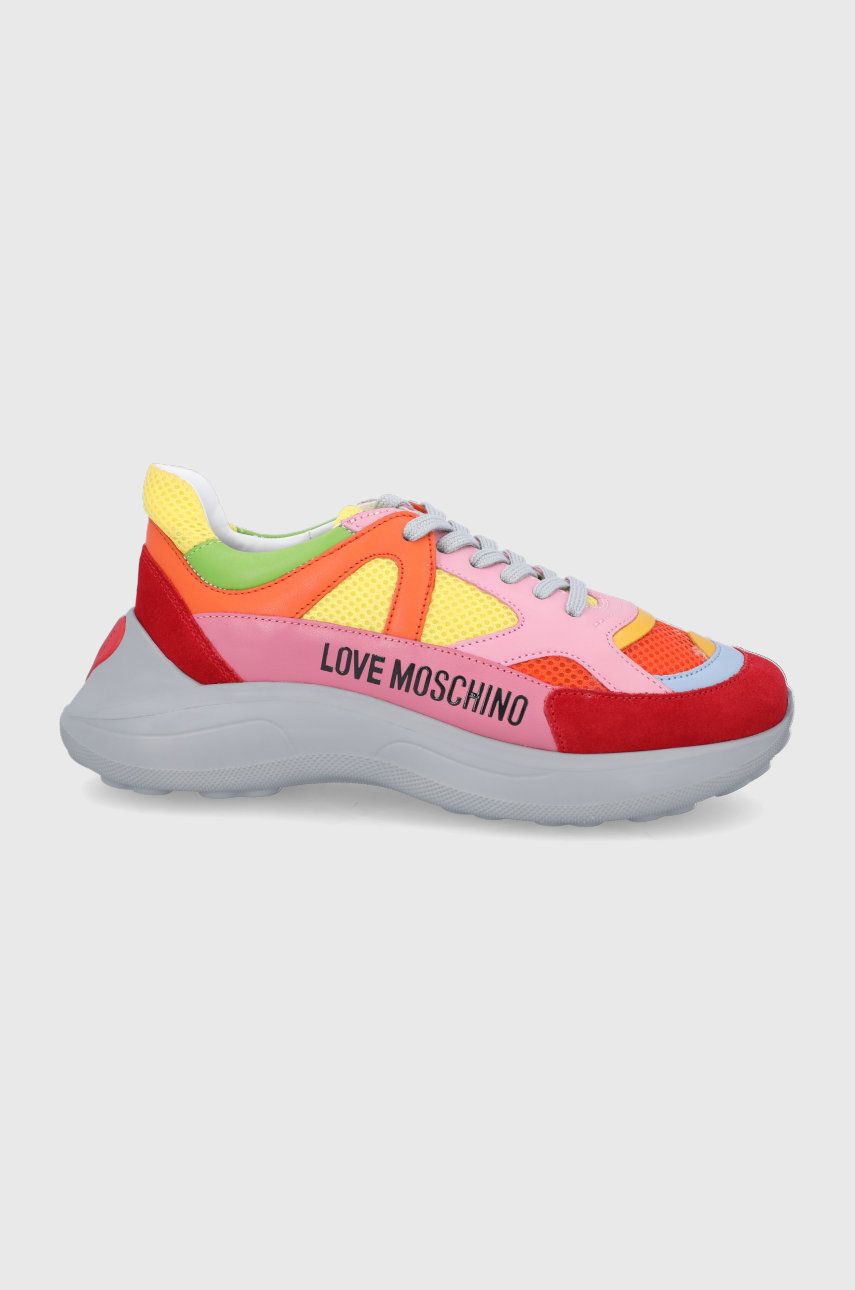Topánky Love Moschino na platforme