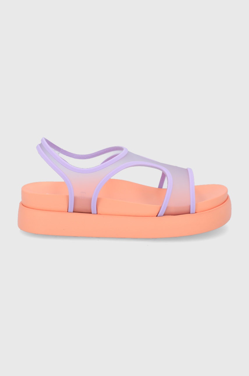 

Сандали Melissa дамски в прозрачен цвят с платформа