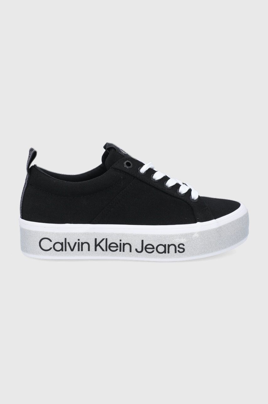 Calvin Klein Jeans tenisówki YW0YW00491.BDS damskie kolor czarny