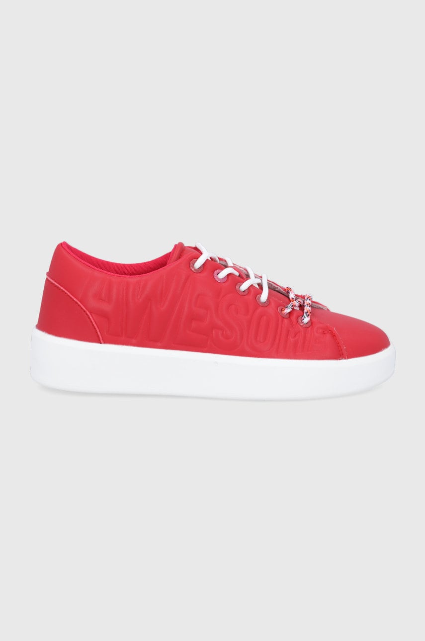 Desigual pantofi culoarea rosu
