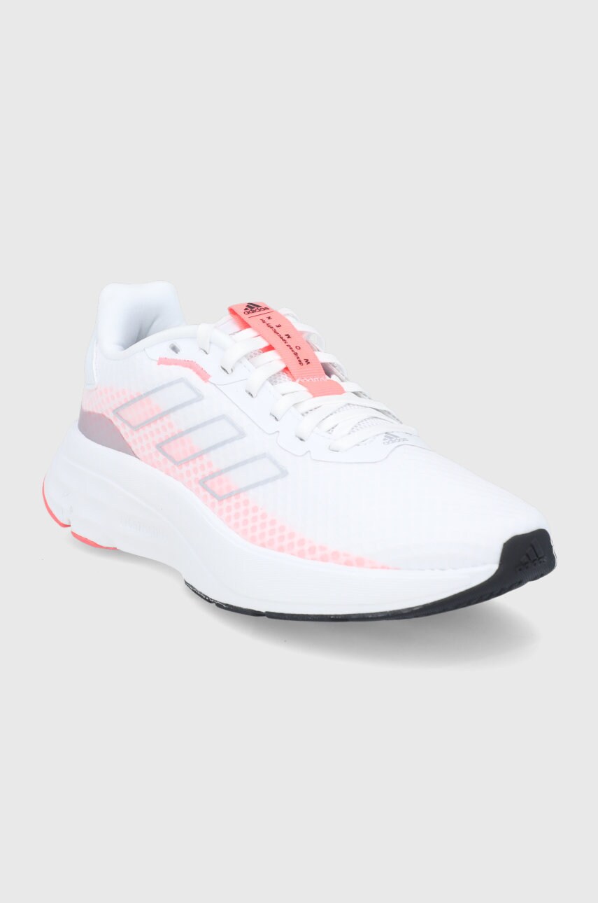 

Черевики adidas Speedmotion GX0570 колір білий на плоскому ходу