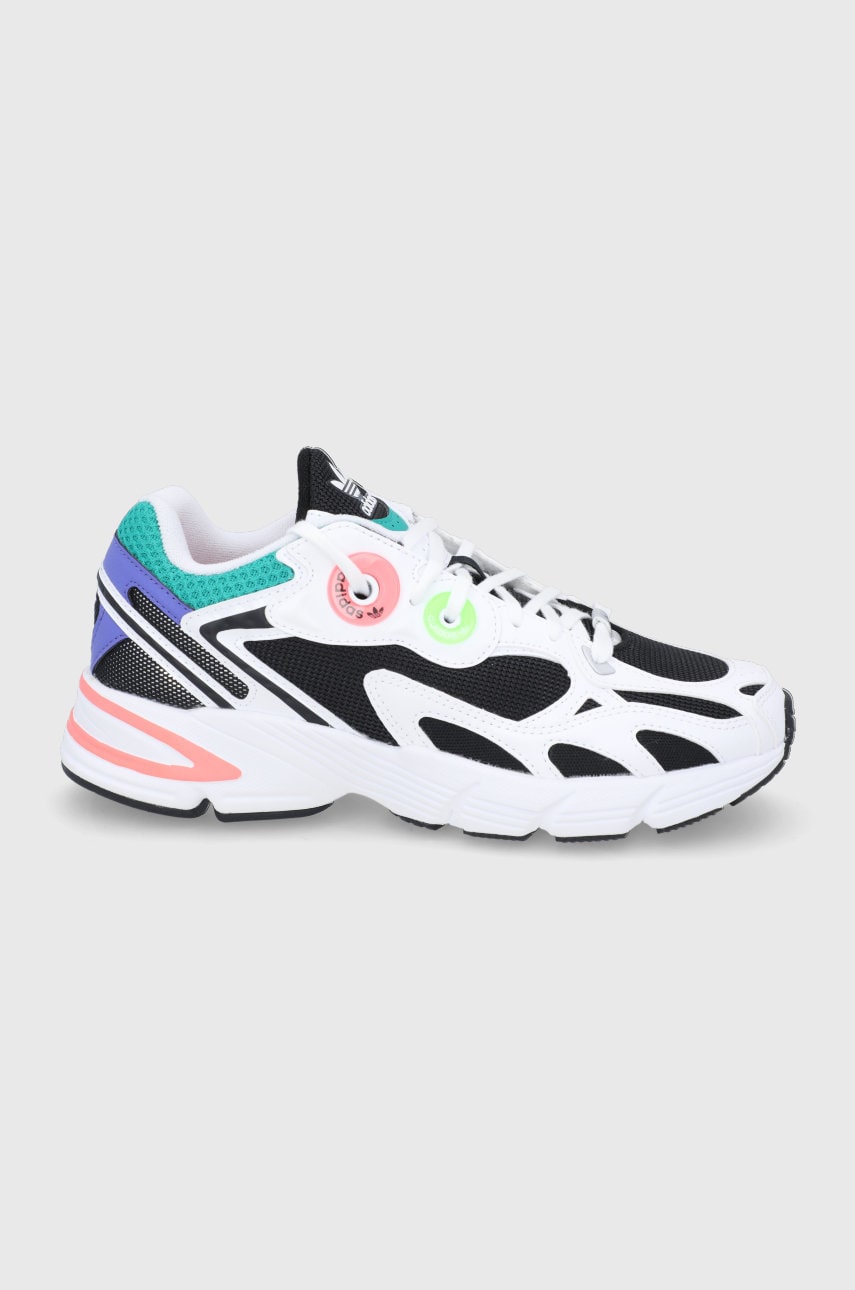 Adidas originals pantofi adilette culoarea alb