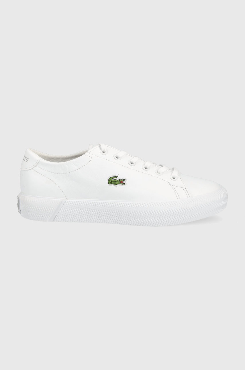 Lacoste ghete de piele Gripshot Bl 21 1 culoarea alb