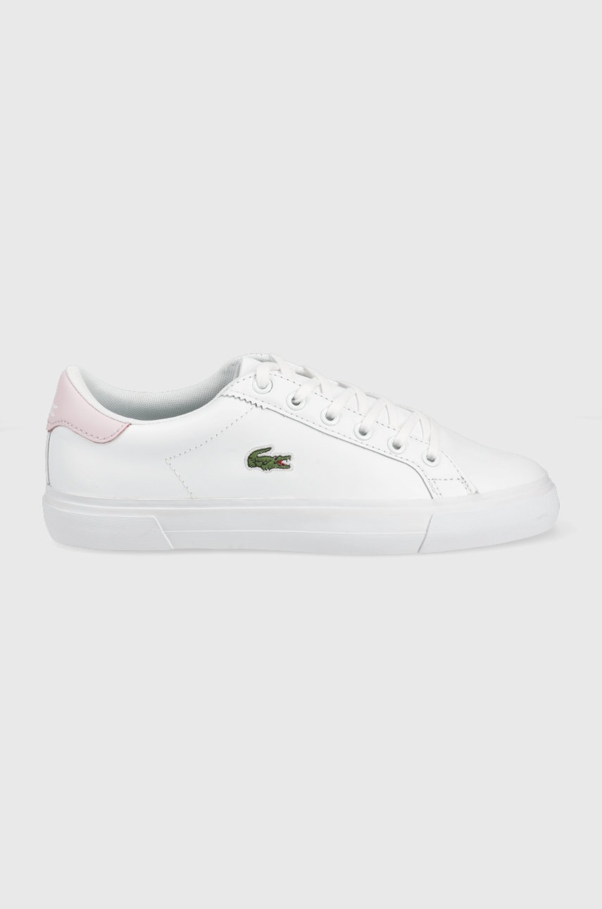 

Кожени маратонки Lacoste Lerond Plus 0722 1 в бяло, Бял