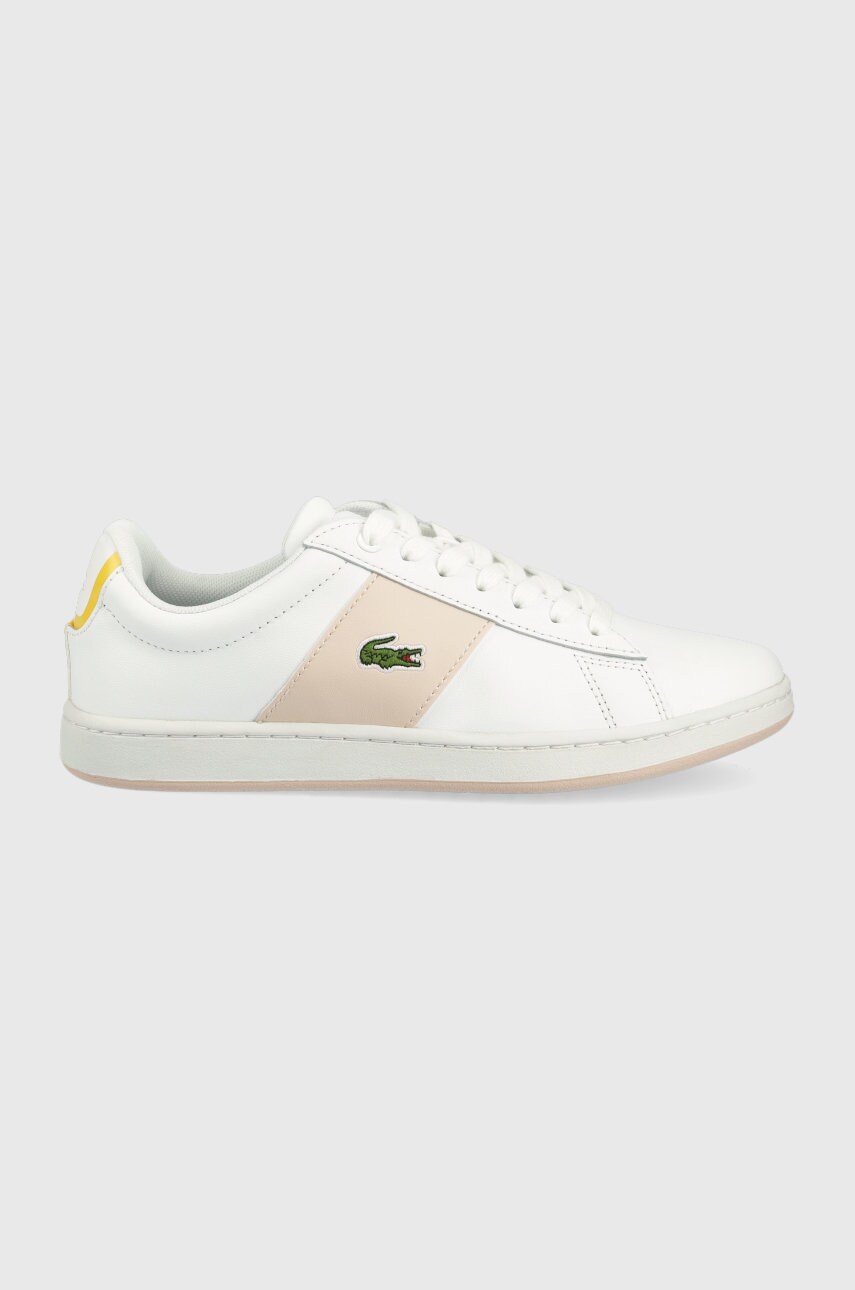 Lacoste sneakers carnaby evo 0722 4 culoarea alb