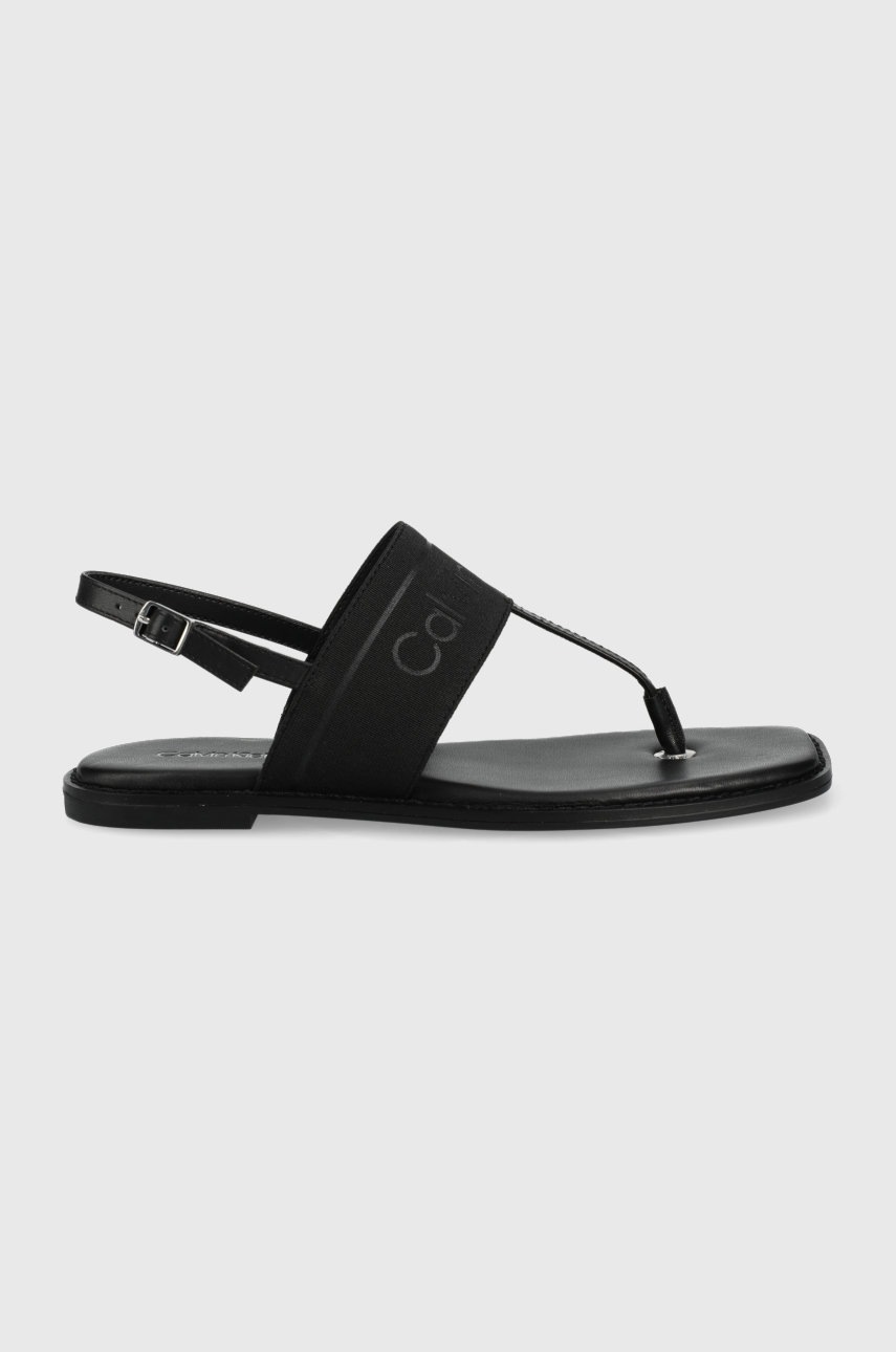

Сандали Calvin Klein дамско в черно, Черен