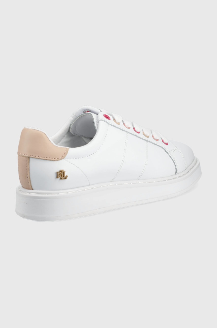 

Кожаные кроссовки Lauren Ralph Lauren Angeline Ii цвет белый
