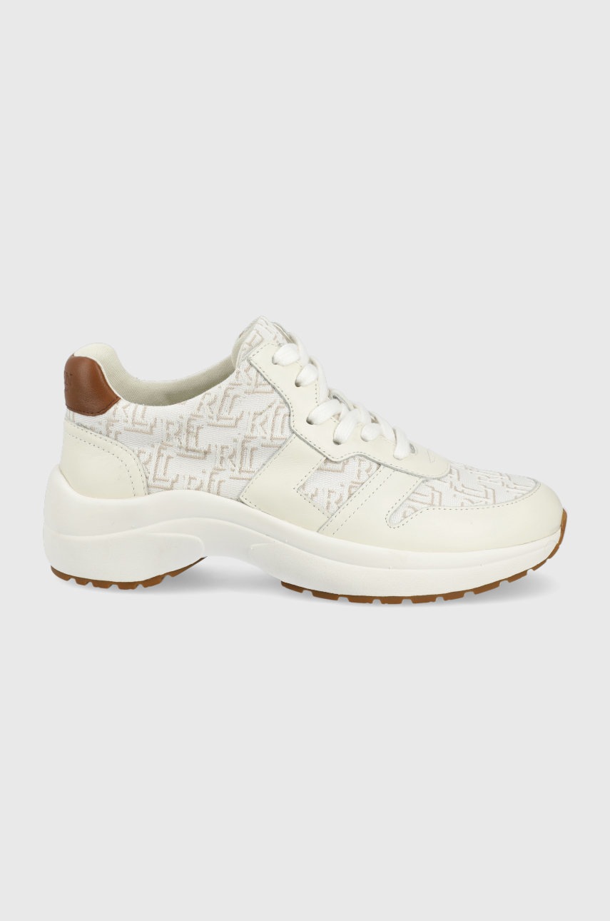 

Обувки Lauren Ralph Lauren Rylee в бяло 802860701001, Бял
