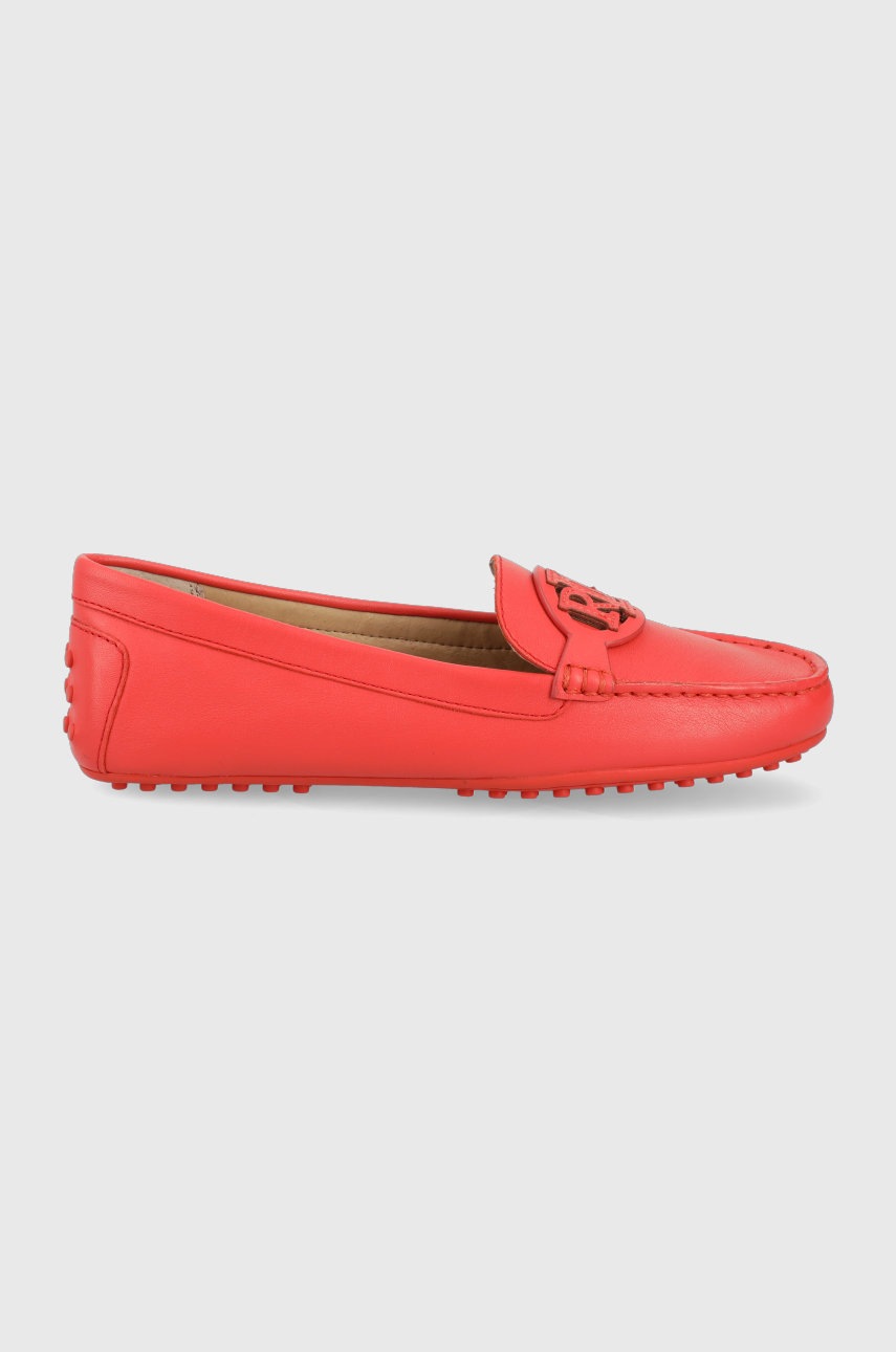 kozene-mokasiny-lauren-ralph-lauren-brynn-damske-cervena-barva-na-plochem-podpatku