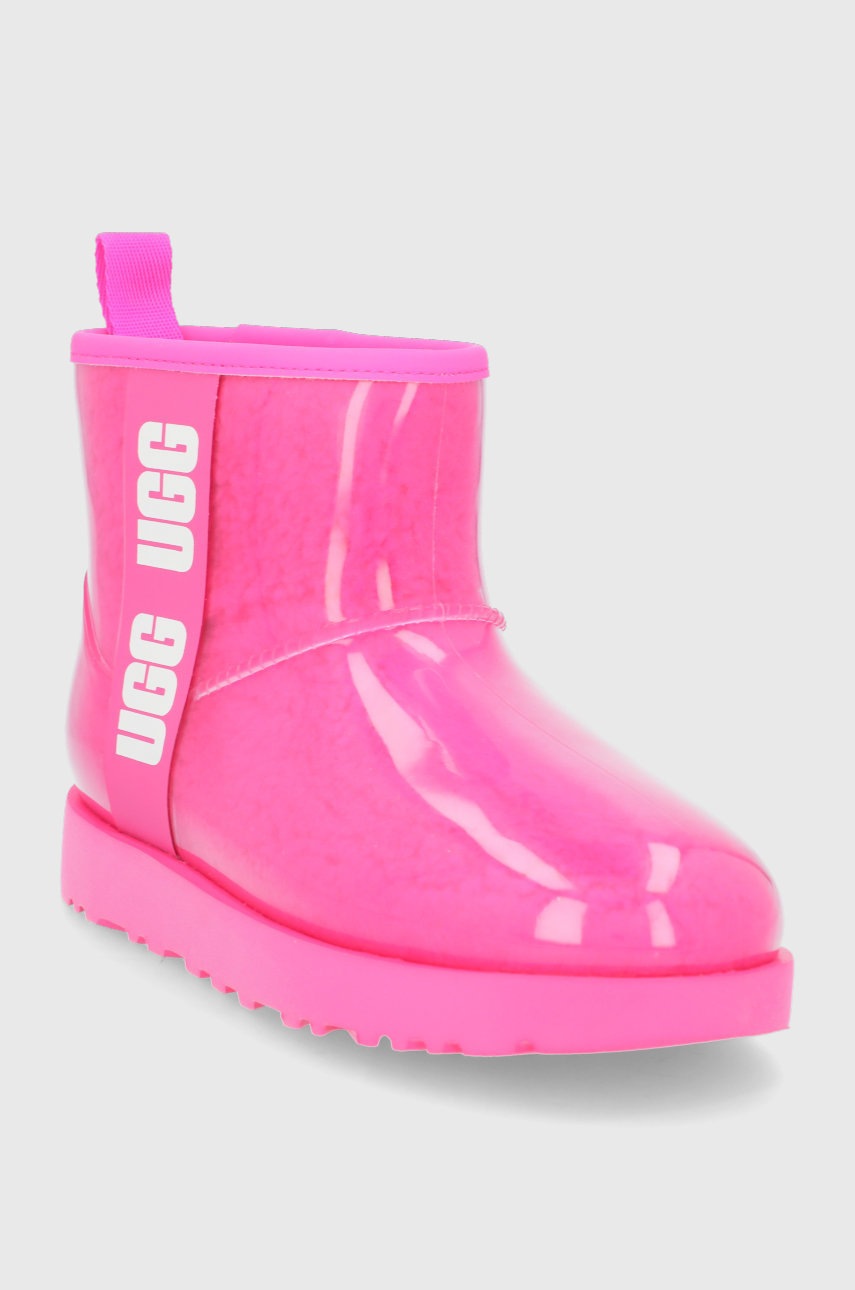 

Резиновые сапоги UGG женское цвет фиолетовый