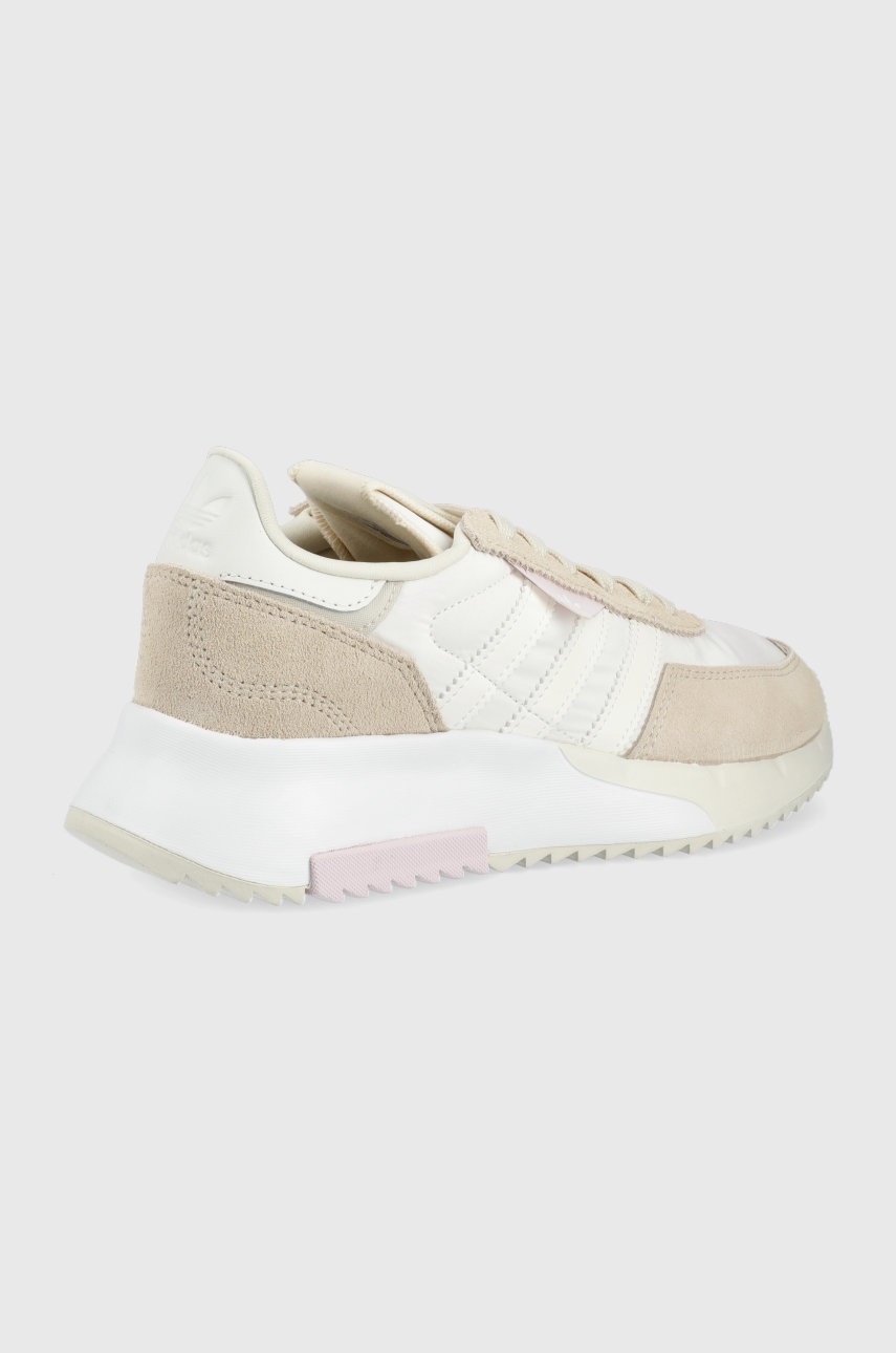 

Ботинки adidas Originals Retropy цвет бежевый