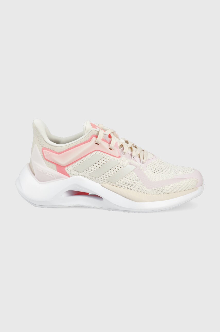 Adidas performance pantofi de alergat alphatorsion 2.0 gy0601 culoarea bej