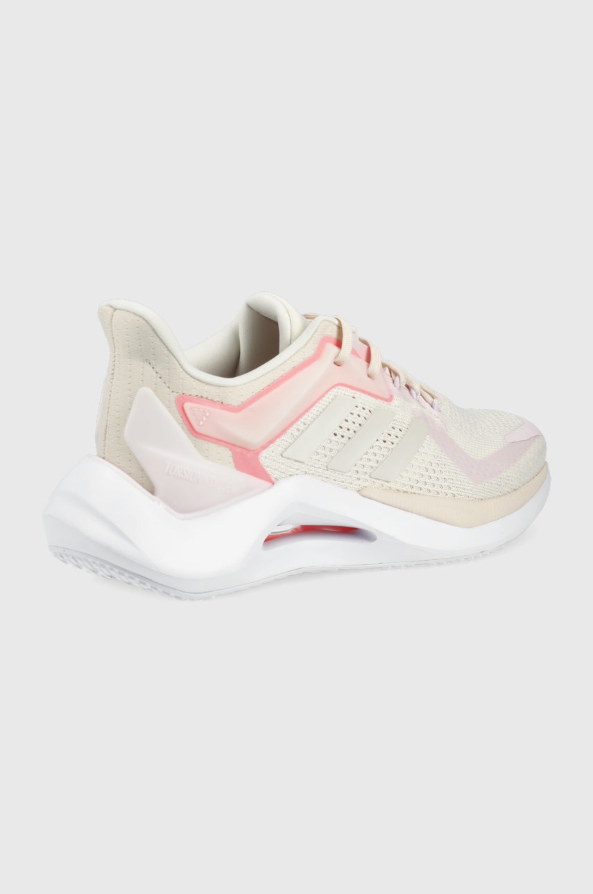 

Бігові кросівки adidas Performance Alphatorsion 2.0 GY0601 колір бежевий