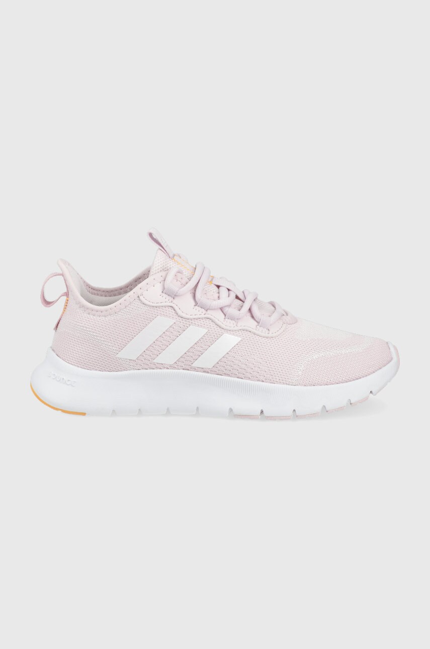 

Обувь для бега adidas Nario Move цвет розовый