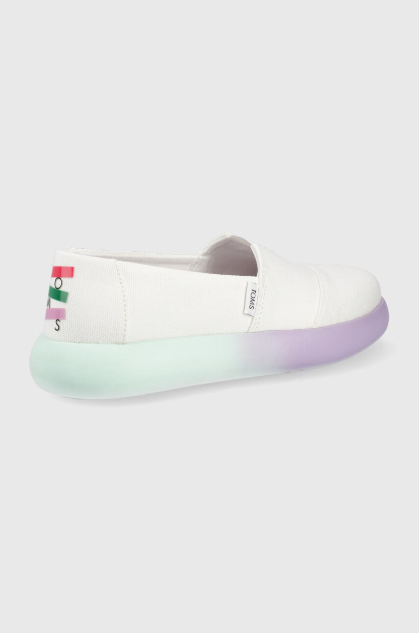 

Еспадрилі Toms Alpargata Mallow колір білий