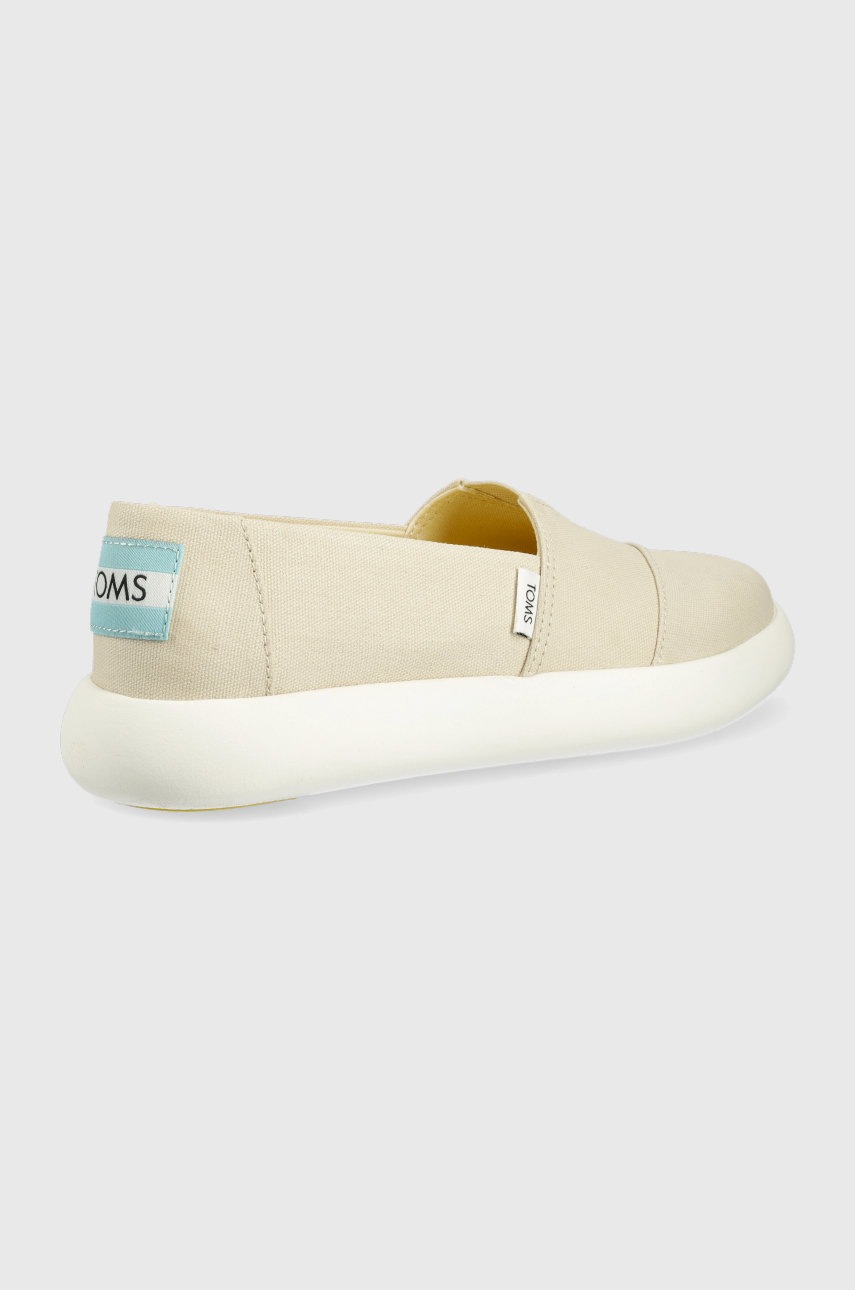 

Кеды Toms Alpargata Mallow цвет бежевый