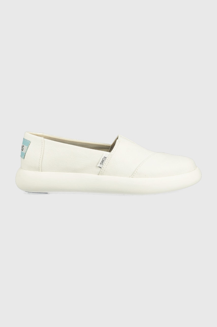 E-shop Espadrilky Toms Alpargata Mallow bílá barva