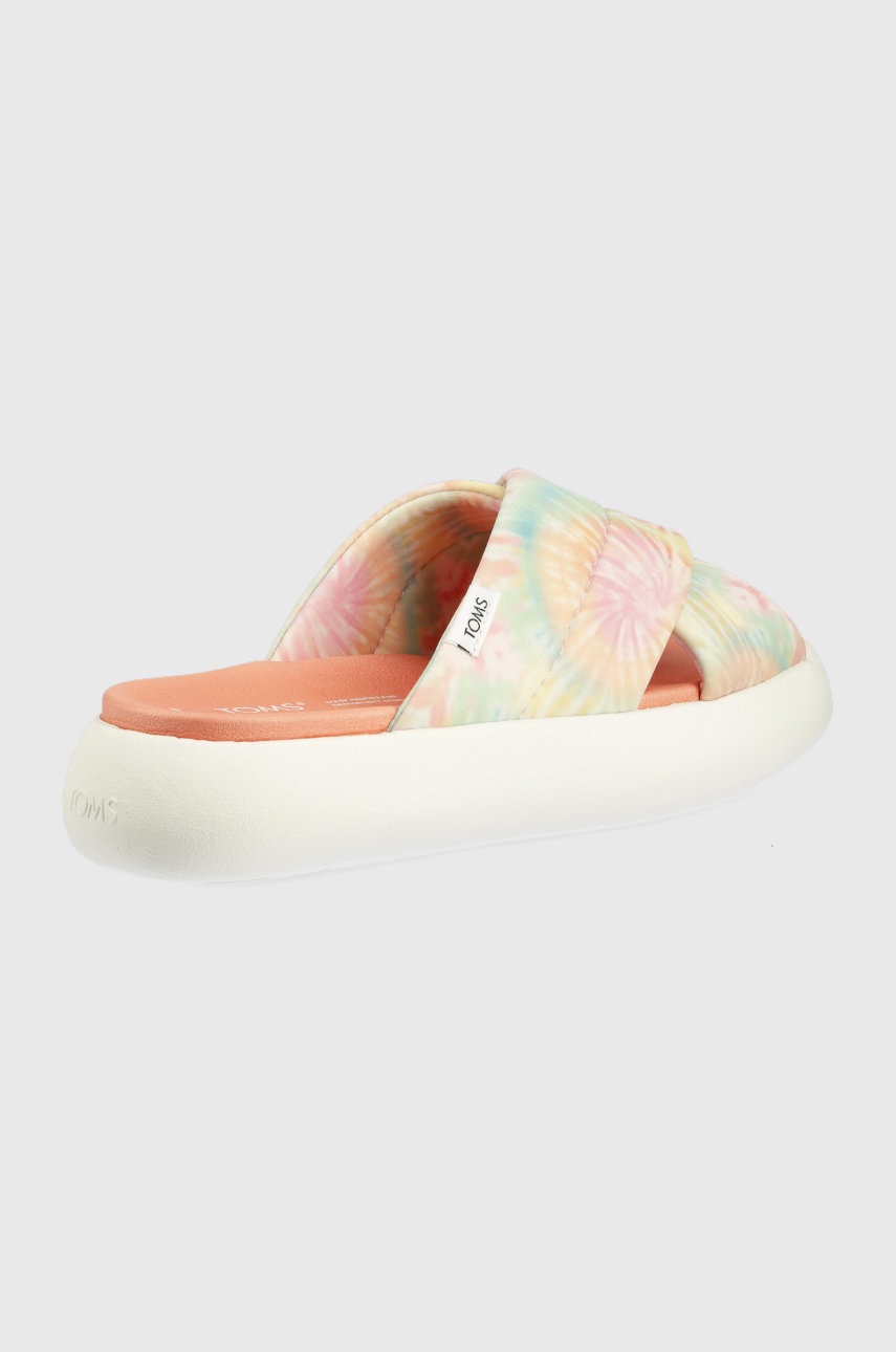 

Шлепанцы Toms Alpargata Mallow женские на платформе