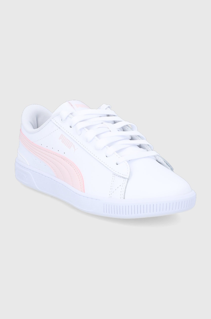 

Черевики Puma Vikky V3 Lthr колір рожевий