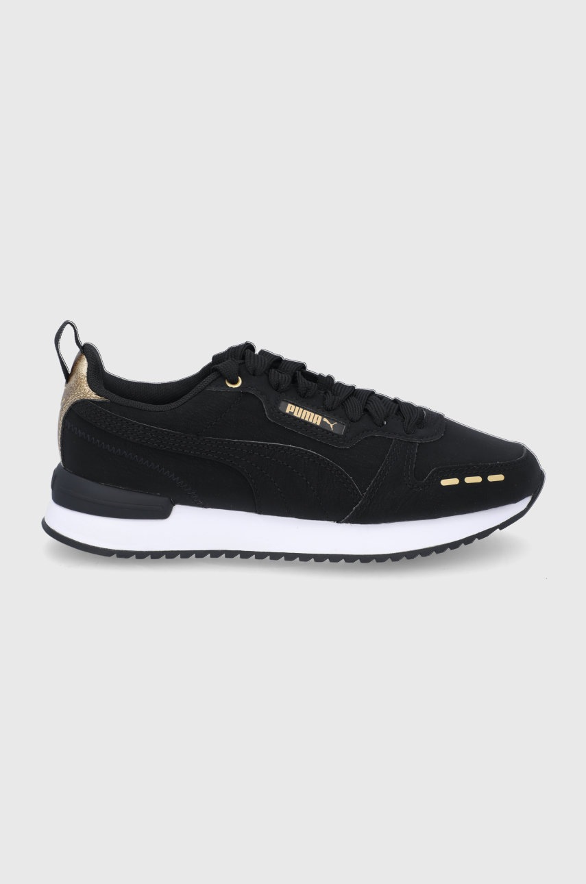 

Обувки Puma Puma R78 Wns Raw Metallics 383833 в черно, Черен