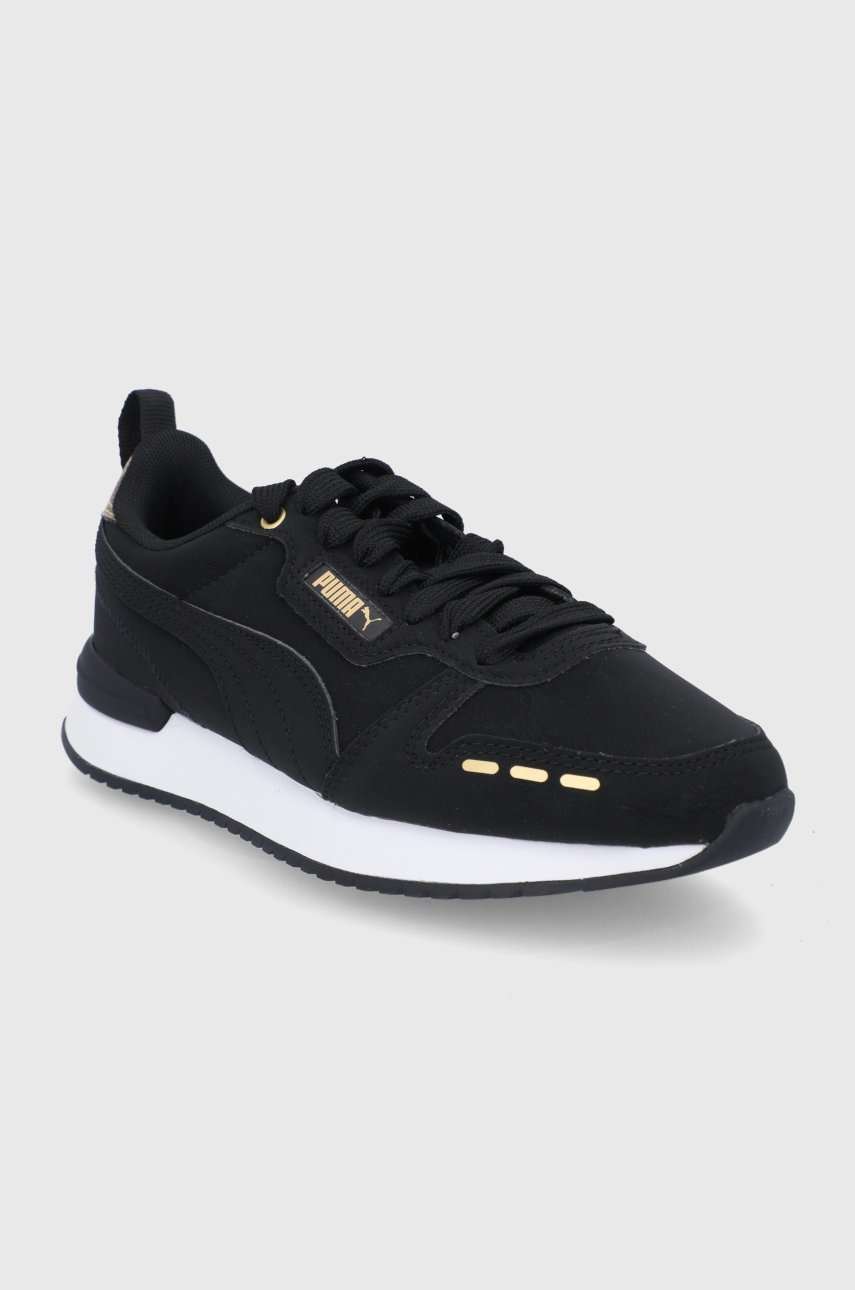 

Черевики Puma Puma R78 Wns Raw Metallics 383833 колір чорний
