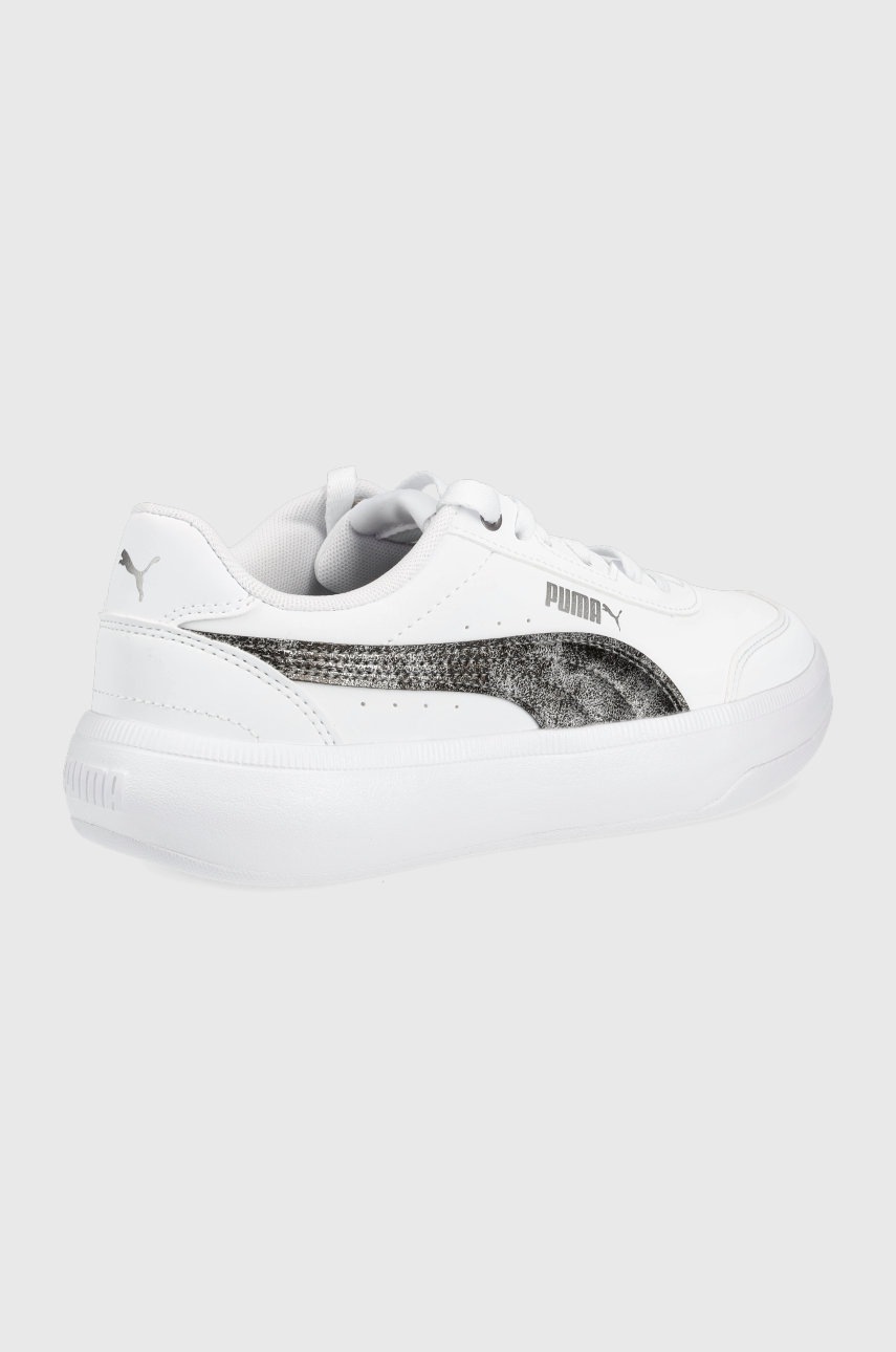 

Черевики Puma Tori Raw Metallics 384599 колір білий