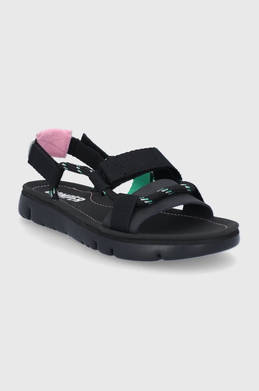

Сандалии Camper Oruga Sandal женские цвет чёрный