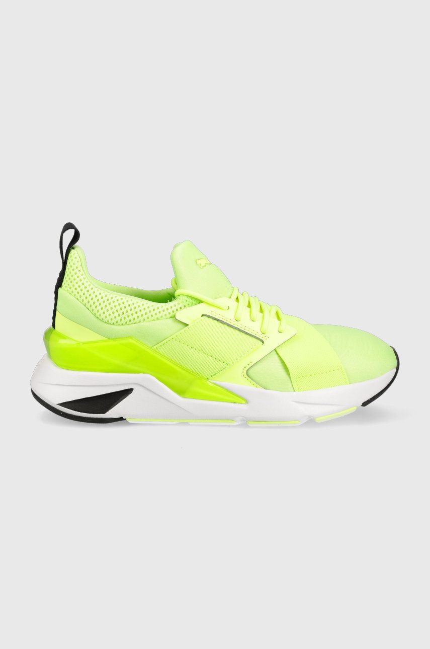 Puma sneakers Muse X5 Pop Wns 384098 culoarea verde 384098 imagine noua