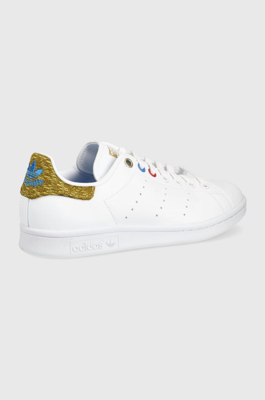 Παπούτσια adidas Originals Stan Smith χρώμα: άσπρο φωτογραφία