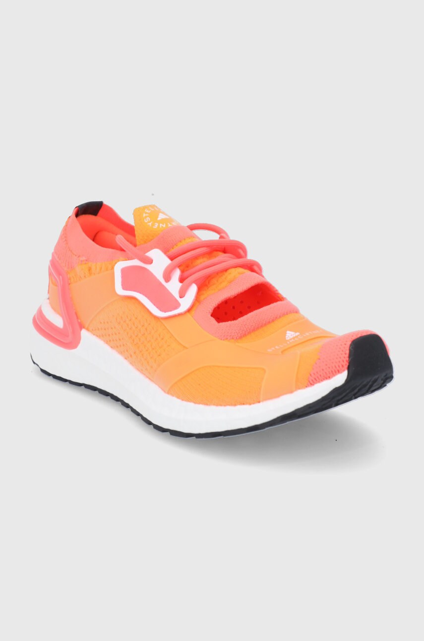 Παπούτσια για τρέξιμο adidas by Stella McCartney Ultraboost χρώμα: πορτοκαλί φωτογραφία