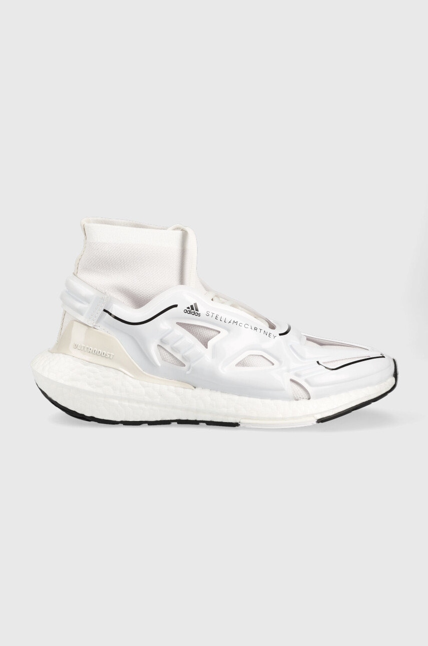 Levně Běžecké boty adidas by Stella McCartney Ultraboost 22 bílá barva