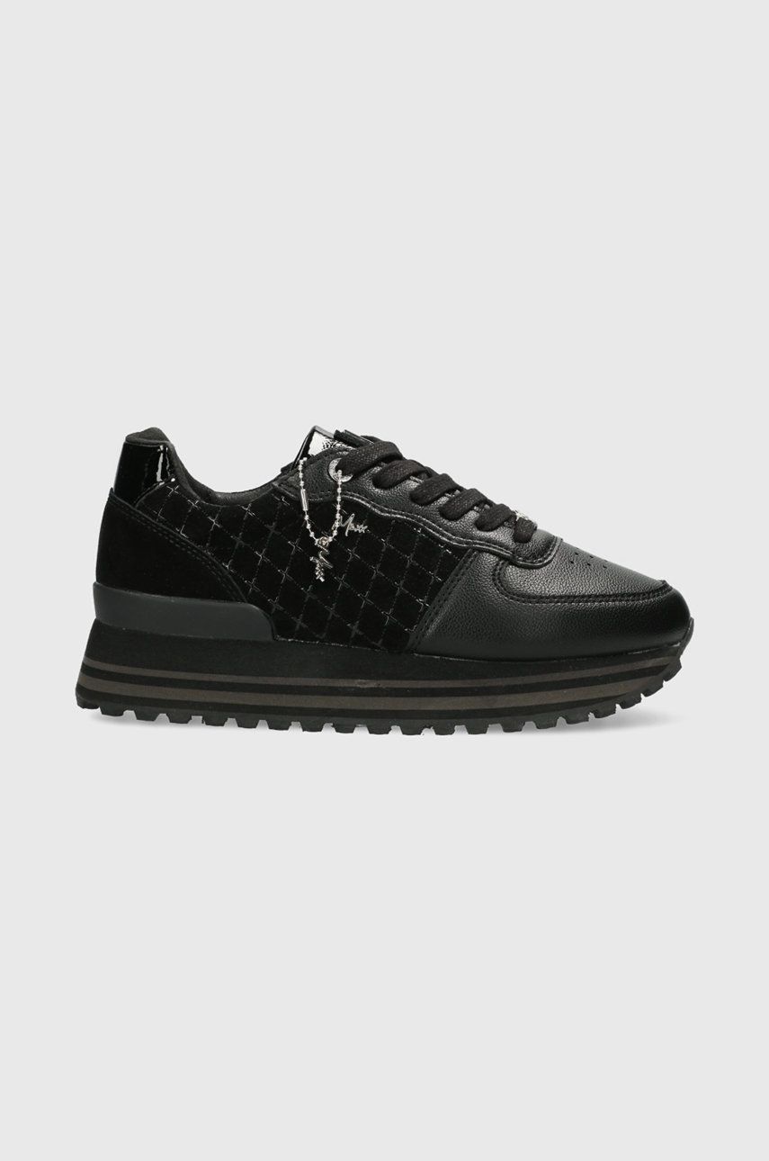 Mexx Pantofi Eila culoarea negru, cu platformă answear.ro