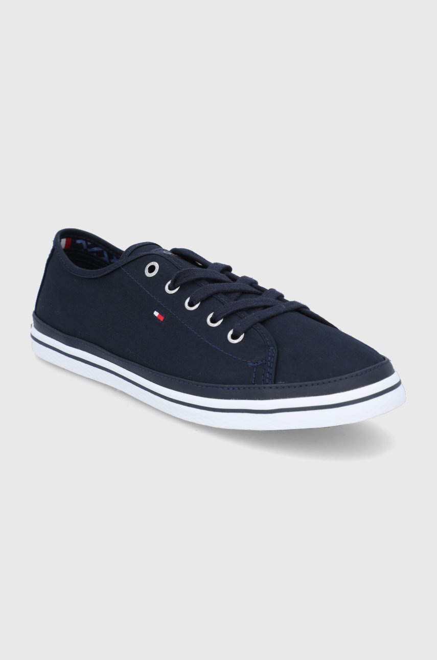 

Кеди Tommy Hilfiger жіночі колір синій