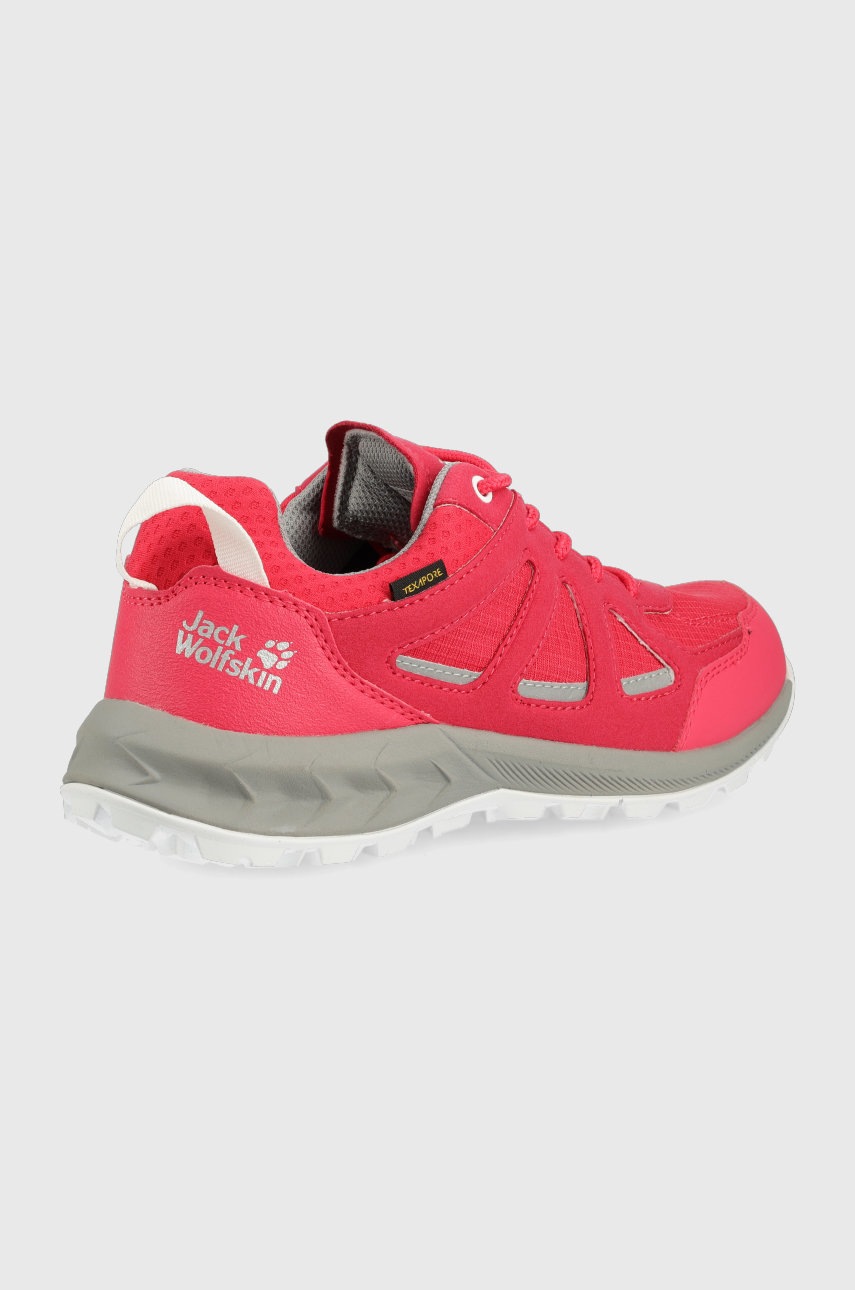 

Ботинки Jack Wolfskin Woodland 2 Texapore Low женские цвет розовый