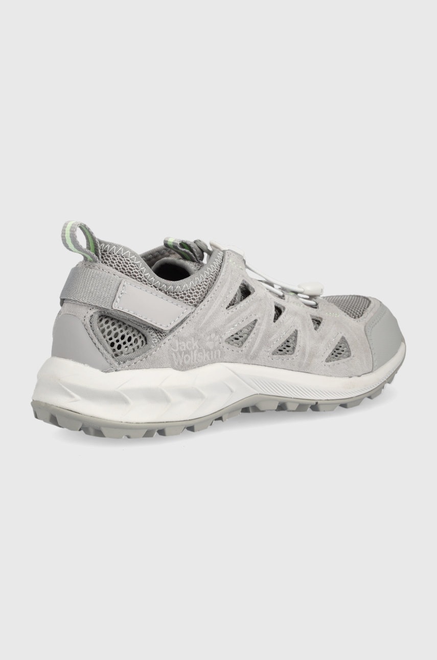 

Ботинки Jack Wolfskin Woodland 2 Hybrid Low женские цвет серый