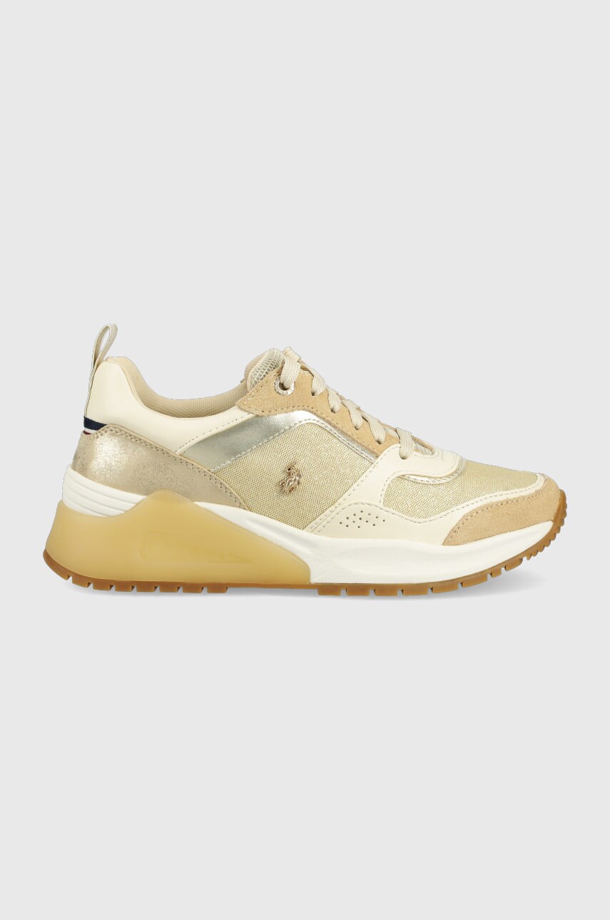 

Маратонки U.S. Polo Assn. в златисто, Злато
