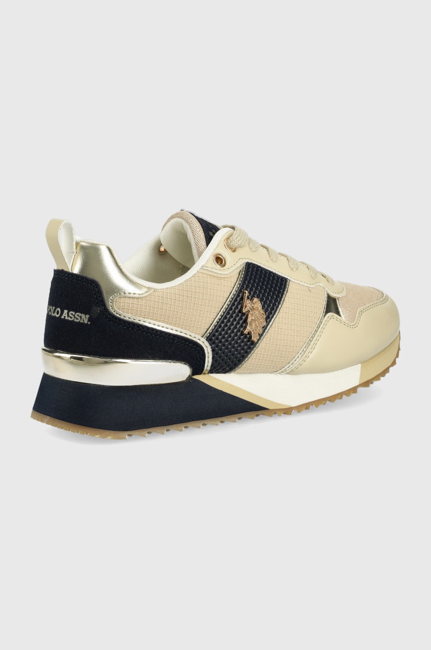 

Кроссовки U.S. Polo Assn. цвет бежевый
