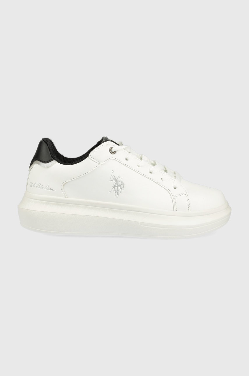 

Маратонки U.S. Polo Assn. в бяло, Бял