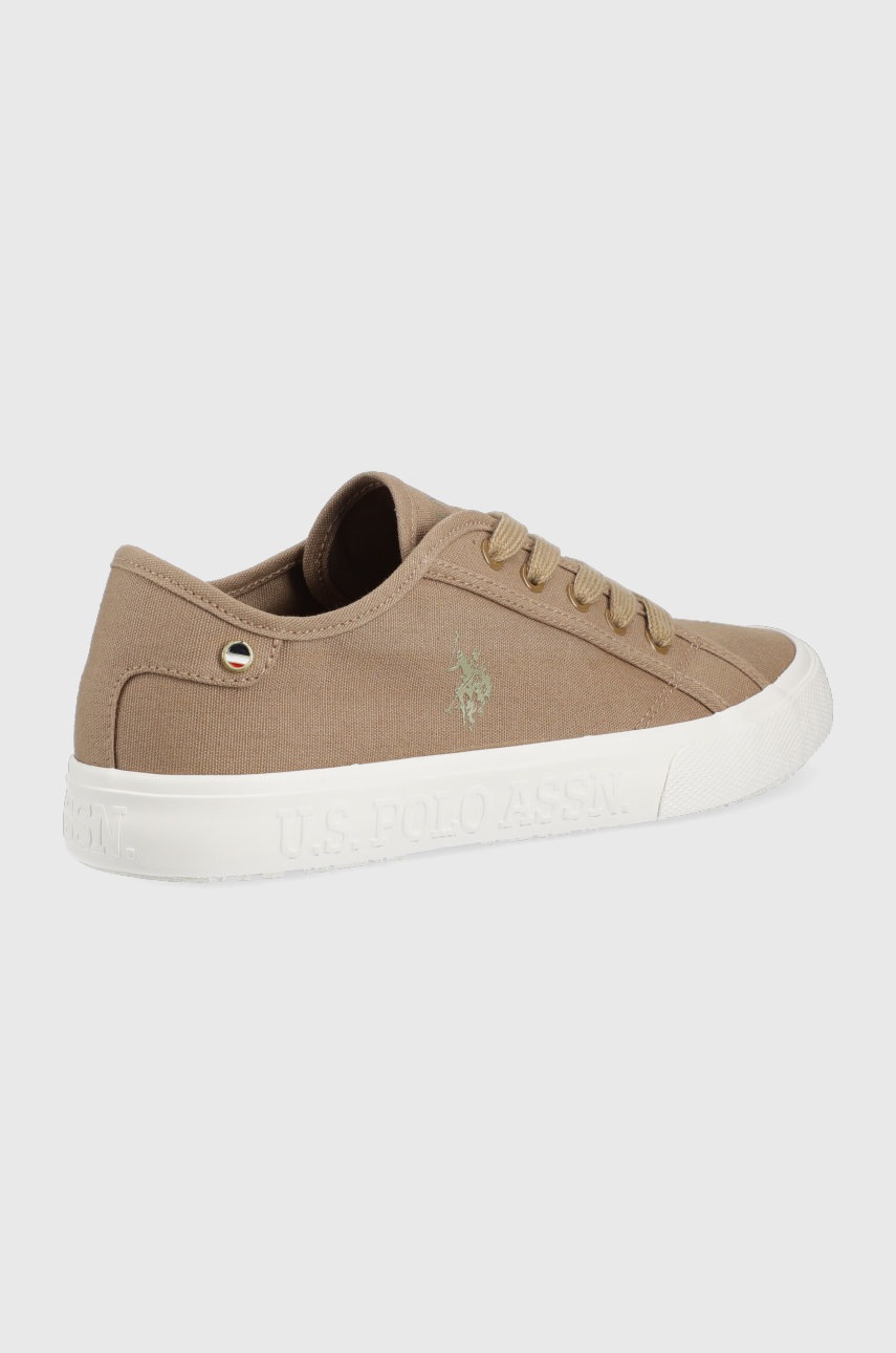 

Кеди U.S. Polo Assn. жіночі колір коричневий