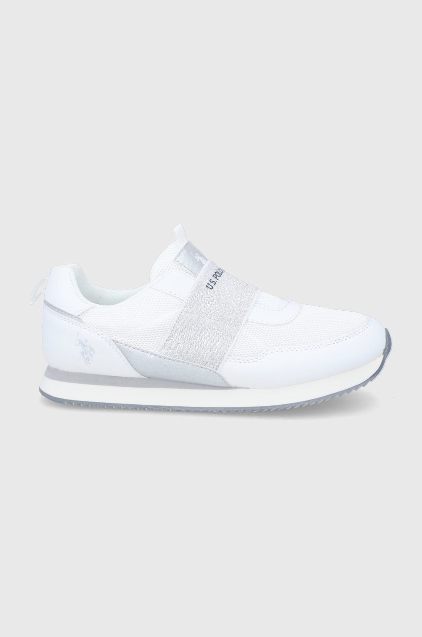 

Обувки U.S. Polo Assn. в бяло, Бял