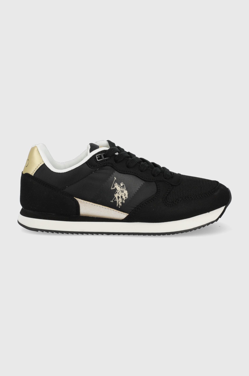 

Обувки U.S. Polo Assn. в черно, Черен