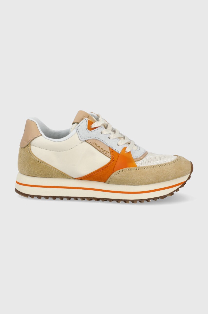 Gant sneakers bevinda culoarea bej