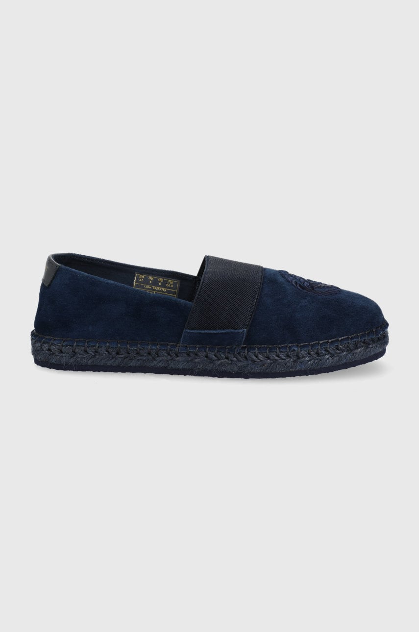 Gant espadrile lular culoarea albastru marin