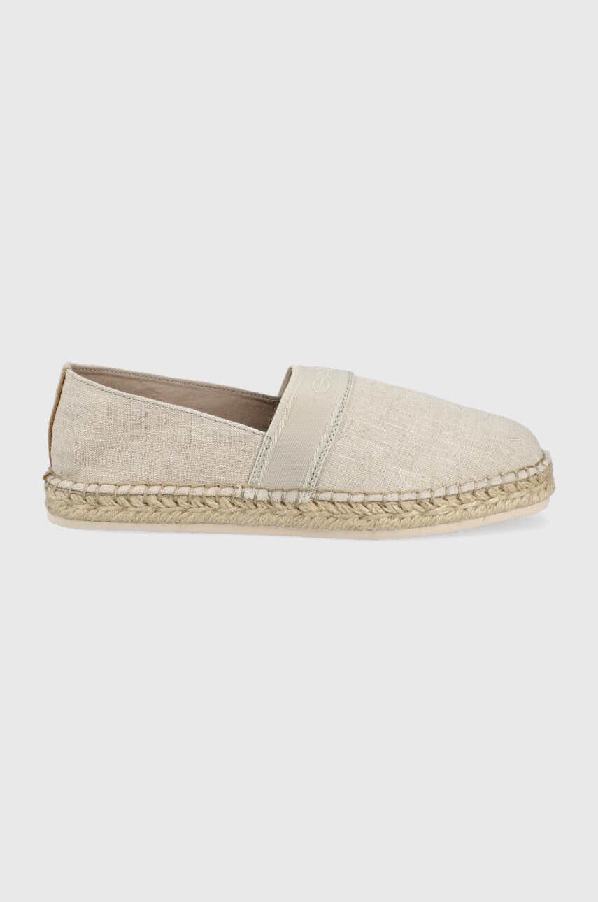 Gant espadrile lular culoarea bej