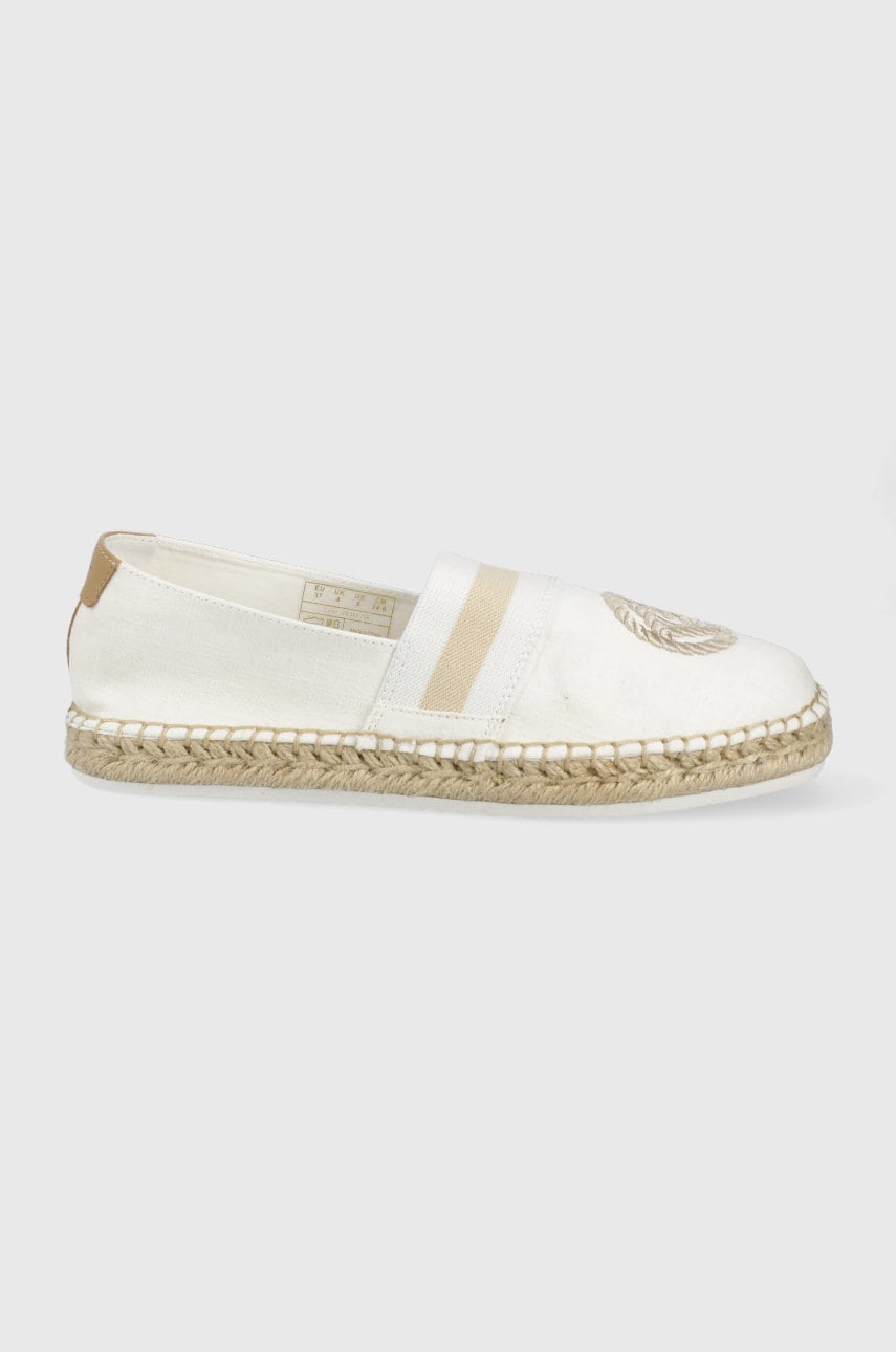 Gant espadrile lular culoarea alb