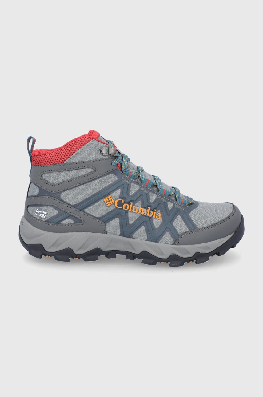 Columbia buty Peakfreak X2 Mid damskie kolor szary lekko ocieplone